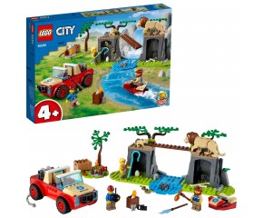 LEGO® City Terenówka ratowników dzikich zwierząt 60301
