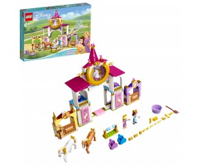 LEGO® Disney Królewskie stajnie Belli i Roszpunki 43195