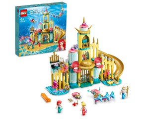 LEGO® Disney Podwodny pałac Arielki 43207