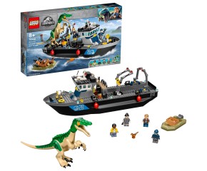 LEGO® Jurassic World Barionyks i ucieczka łodzią 76942