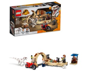 LEGO® JURASSIC WORLD Atrociraptor: pościg na motocyklu 76945