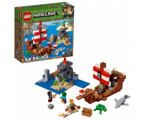 LEGO® Minecraft® Przygoda na statku pirackim 21152