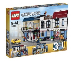 LEGO Creator 31026 Sklep Rowerowy i Kafejka 3w1