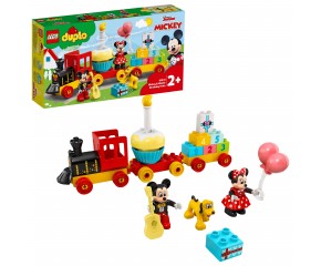 LEGO® DUPLO® Urodzinowy pociąg myszek Miki i Minnie 10941