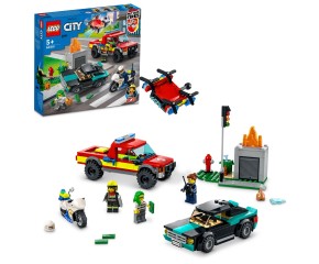 LEGO® City Akcja strażacka i policyjny pościg 60319
