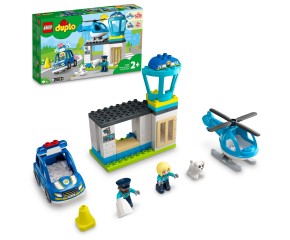 LEGO® DUPLO® Posterunek policji i helikopter 10959