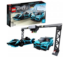LEGO® Speed Champions Formula E Panasonic Jaguar Racing Gen2 i Jaguar I-PACE eTROPHY 76898