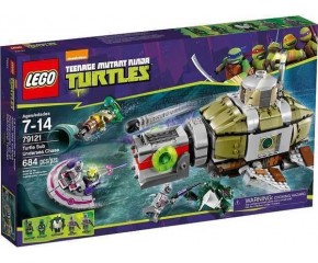LEGO Turtles 79121 Pościg Łodzią Podwodną