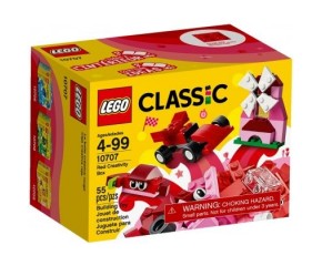 LEGO Classic 10707 Czerwony Zestaw Kreatywny