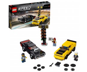 LEGO® SPEED CHAMPIONS Dodge Challenger SRT i Charger RT 75893