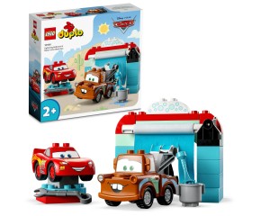 LEGO® DUPLO® Disney Cars Zygzak McQueen i Złomek – myjnia 10996