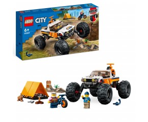 LEGO® City Przygody samochodem terenowym z napędem 4x4 60387