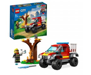 LEGO® City Wóz strażacki 4x4 – misja ratunkowa 60393