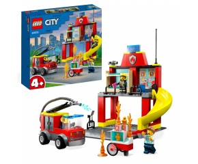 LEGO® City Remiza strażacka i wóz strażacki 60375