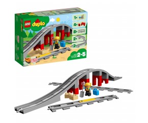 LEGO® Duplo Tory kolejowe i wiadukt 10872