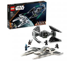 LEGO® Star Wars Mandaloriański myśliwiec Fang Fighter kontra TIE Interceptor 75348