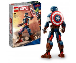 LEGO® Marvel Figurka Kapitana Ameryki do zbudowania 76258