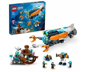 LEGO® City Łódź podwodna badacza dna morskiego 60379