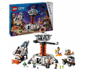 LEGO® City Stacja kosmiczna i stanowisko startowe rakiety 60434