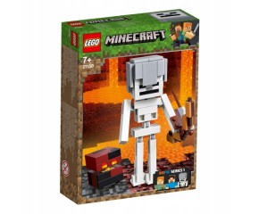 LEGO® Minecraft® BigFig szkielet z kostką magmy 21150