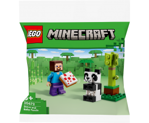 LEGO® Minecraft Steve i mała panda 30672