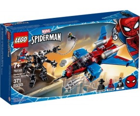 LEGO Super Heroes Pajęczy odrzutowiec kontra mech Venoma 76150