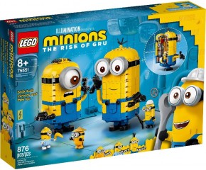 LEGO MINIONS Minionki z klocków ich gniazdo 75551