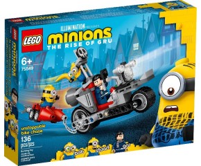 LEGO MINIONS Niepowstrzymany motocykl ucieka 75549