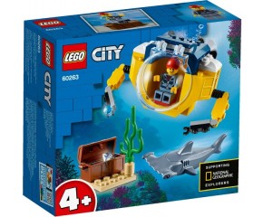 LEGO City Oceaniczna miniłódź podwodna 60263