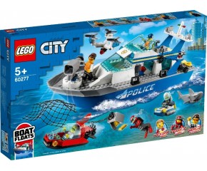 LEGO City Policyjna łódź patrolowa 60277