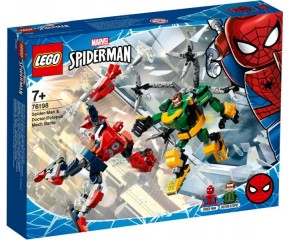 LEGO Super Heroes Bitwa mechów Spider-Mana i Doktora Octopusa 76198