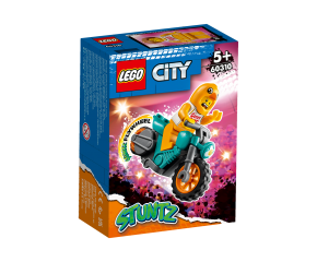 LEGO City Motocykl kaskaderski z kurczakiem 60310