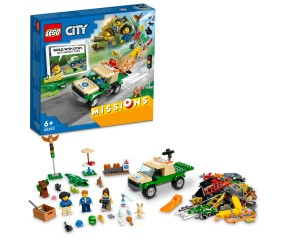 LEGO® CITY Misje ratowania dzikich zwierząt 60353